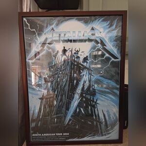 Metallica M72 Pop Up Poster 2023 DETROIT
